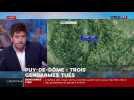 Puy de Dôme : trois gendarmes tués dans une intervention pour violence conjugale