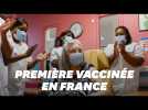 Covid-19: une femme de 78 ans a reçu le premier vaccin contre le virus en France