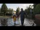 La tempête Bella provoque des inondations en Angleterre