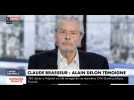 Claude Brasseur mort : troublé par l'émotion, Alain Delon lui rend hommage (vidéo)