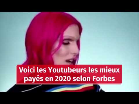 VIDEO : Voici les Youtubeurs les mieux pays en 2020 selon Forbes