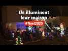 Ils illuminent leur maison chaque année