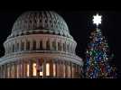 Washington s'illumine pour les fêtes de Noël