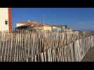 Frontignan : le chantier de protection des dunes de la plage entre dans une phase plus visible