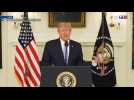 Etats-Unis : Trump condamne les violences, promet une transition 