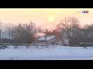 Haute-Garonne : la neige laisse place à un froid mordant