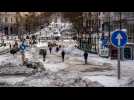 Tempête Filomena en Espagne : après la neige, la menace du gel