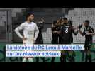 Retour sur la victoire du RC Lens contre Marseille sur les réseaux sociaux