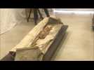 Un sarcophage du Bas Empire dévoilé à la Maison de l'archéologie du pas-de-Calais