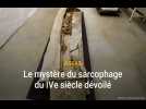 Arras: le sarcophage du IVe siècle dévoile ses premiers secrets