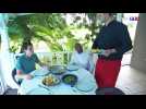 Quatre à table : un menu riche en couleurs en Guadeloupe