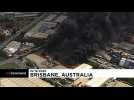 En Australie, un incendie dans un site industriel de Brisbane