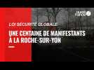 Loi sécurité globale : une centaine de manifestants à La Roche-sur-Yon