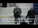 Bernie Sanders récolte 1,8 millions de dollars pour le Vermont avec une photo virale