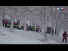 Avalanche : un homme sauvé après 2h45 sous la neige
