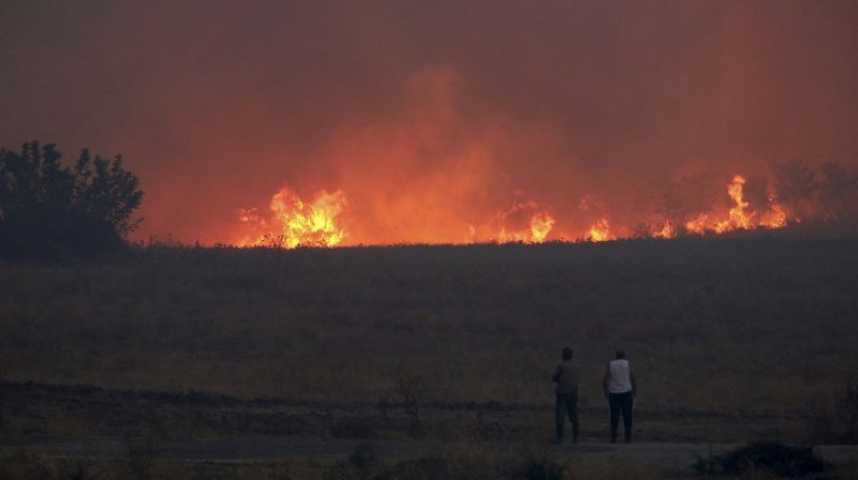 Canicule en Europe incendies à Tenerife et en Grèce la France en