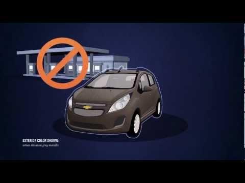 Chevrolet Spark EV lithium ion battery animation