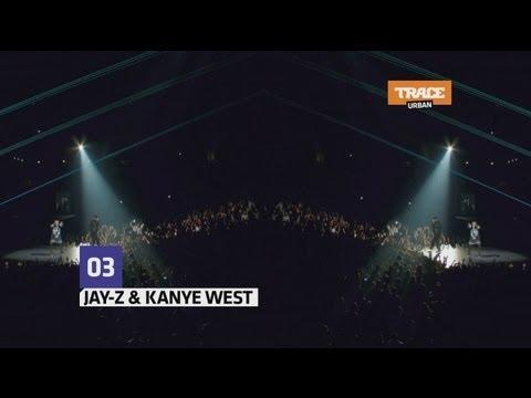 Top New: Jay-Z & Kanye West perform "Ni**as in Paris" 11 times in a row