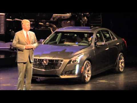 2014 Chevrolet Camaro and 2014 Cadillac CTS revealed at the 2013 NY Auto Show