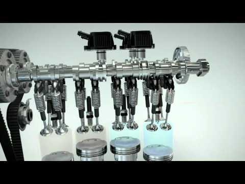 Audi A1 Sportback cylinder on demand Animation DE
