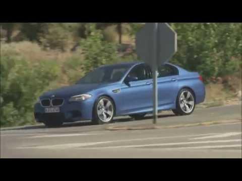 BMW M5 driving shots
