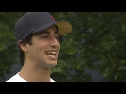 Formula 1 2011   Interview Daniel Ricciardo before Silverstone GP