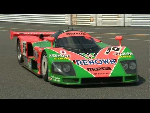 Mazda 787B 1991 Winning Car Returns to Le Mans After 20 Years