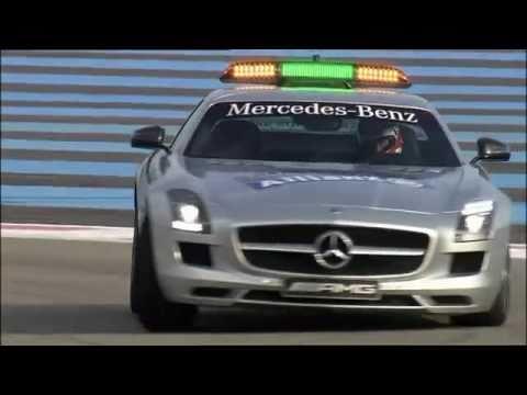 Mercedes Benz SLS AMG F1 safety car Trailer