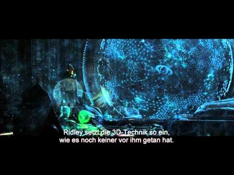 PROMETHEUS - Dunkle Zeichen [3D] - Featurette "Vision" - Deutsche Untertitel / German Subtitles