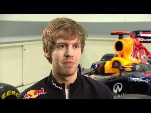 Red Bull Racing Car Launch Intervew Sebastian Vettel