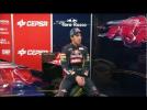 Toro Rosso 2012   Car Launch   Segment   Interview Jean Eric Vergne