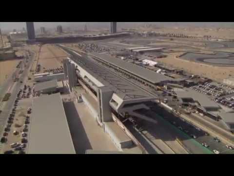 Mercedes Benz SLS AMG GT3 24 Hours race in Dubai Footage
