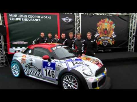 World Premiere of the MINI John Cooper Works Coupé Endurance at the Nürburgring 24 Hour Race