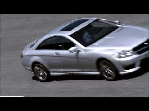 Mercedes-Benz CL 63 AMG Premiere Driving Scenes Test-track