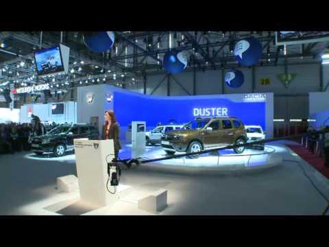 World Premiere Dacia Duster Geneva Motor Show 2010