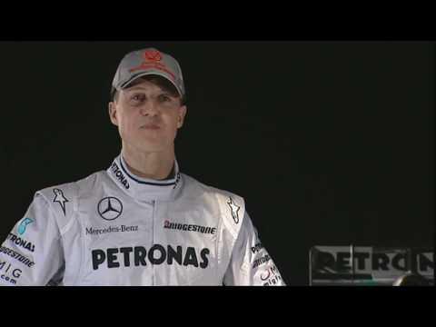 Michael Schumacher MERCEDES GP PETRONAS Formula Team Presentation - Interview
