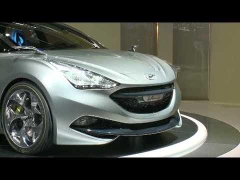 Unveiling of the new Hyundai iflow Geneva Motor Show 2010
