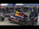 2009 Red Bull Racing RB5 presentation roll out and drive