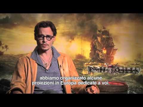 Pirati dei Caraibi - Un messaggio speciale da Johnny Depp