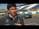 2013 MERCEDES AMG PETRONAS Car Launch Toto Wolff Interview