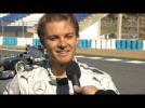 2013 MERCEDES AMG PETRONAS Car Launch Nico Rosberg Interview