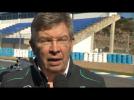 2013 MERCEDES AMG PETRONAS Car Launch Ross Brawn Interview