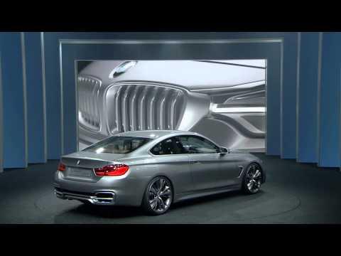World Premiere BMW M6 Gran Coupe and BMW Concept 4 Series at the NAIAS 2013
