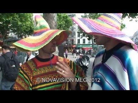 Hidden Camera : Mexicans in Paris prank [MadBoys]