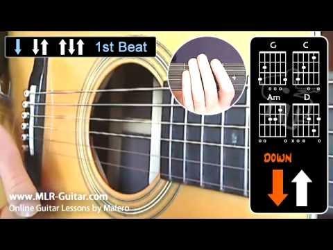 Beginners Guitar Lessons : "Strumming Pattern 1"