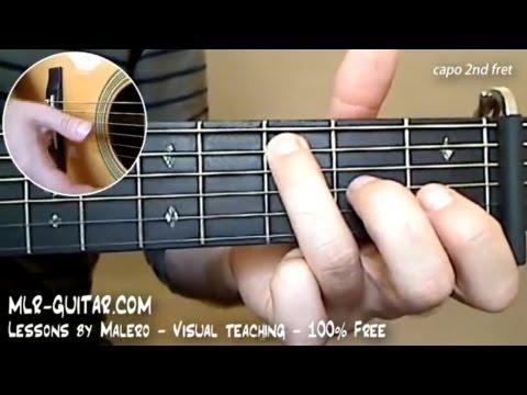 How to play "Under the bridge" - MLR-Guitar Lesson #1 of 2