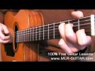 Beginners Guitar Lesson - Fingerstyle exercise in C major - Part 5