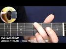 How to play "Redemption Song" - MLR-Guitar Lesson #1 of 6