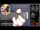 Beginners Guitar Lessons : "Major Chords - Exercise 2 : A / D / E"