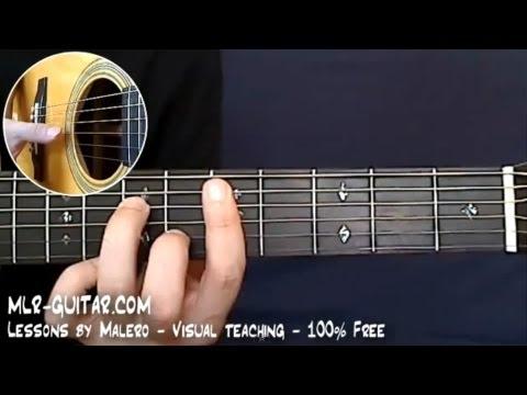 How to play "Lucky" - MLR-Guitar Lesson #1 of 6